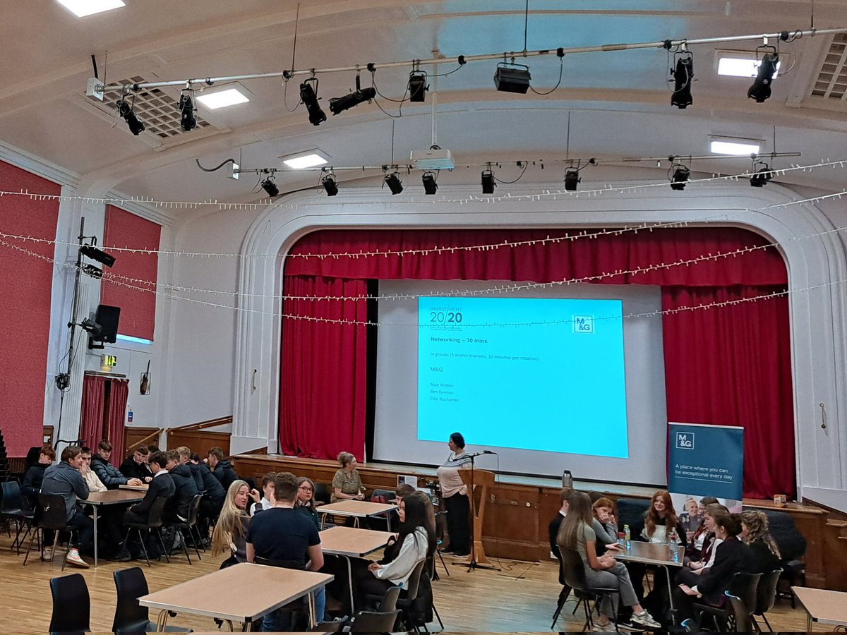 Investment 20/20 sessions today for S5 and S6 within the Faculty. Thank you to Carla, Kimmy, Ben, Ellie and Max, who gave up their time to run the sessions. #DYW #FinanceCareers <a href="/NorthBerwickHS/">North Berwick HS</a> <a href="/Investment_2020/">INVESTMENT20/20</a>