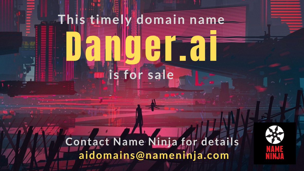 This domain name is on the market for the first time in years. Contact us for details. Serious inquiries only. #ai #artificialintelligence #OpenAI #ChatGPT