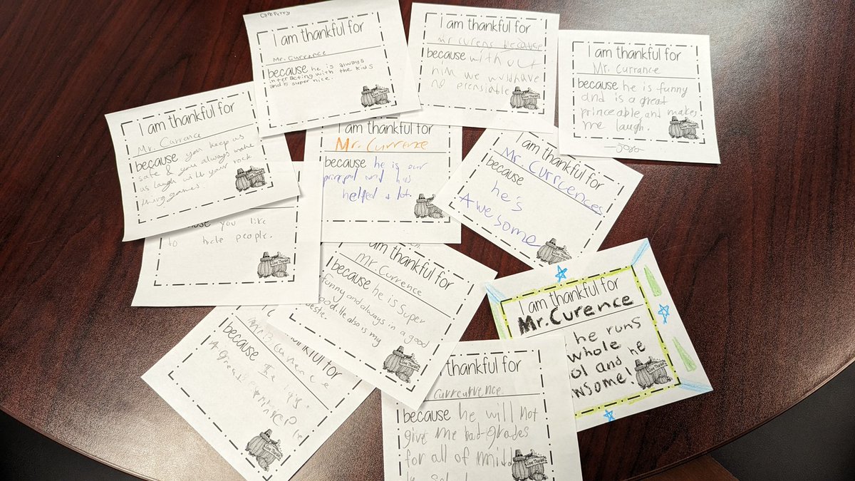 ClearspringAP's tweet photo. Working at ANY school is a blessing, leading at Rosa Parks takes it to the next level. I know what I'm thankful for this year! Amazing students who love to play rock, paper, scissors and love to come to school everyday! https://t.co/HZtBFO8SRc
