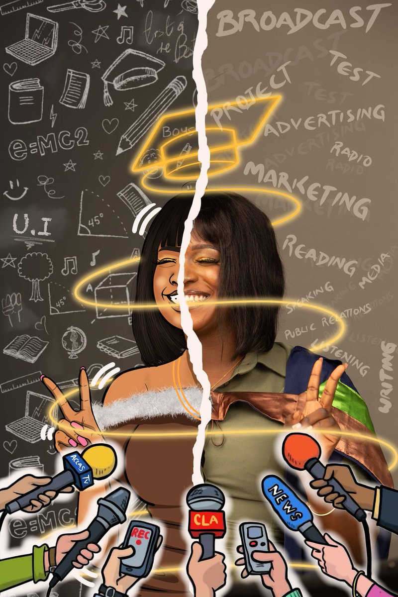 Day 4 of illustrating your favourite photos 🤩✨. Don't forget to tag me on your favourite photos guys🥰. Let's make magic🤩✨
#graduate 
<a href="/Kommunityflex/">The Kommunity Flex</a> 
<a href="/lammyakinrinola/">Lam Lam🌸</a>