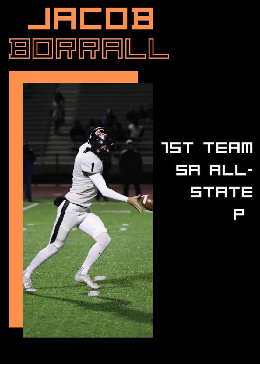 Extremely excited to announce I was Iowa 1st Team All-State Punter in Class 5A, thank you to all my coaches, teammates and family for helping me achieve this! <a href="/KohlsKicking/">Kohl's Kicking Camps</a> <a href="/KohlsHighlights/">Kicking, Punting, Long Snapping Highlights</a> <a href="/SportsZoneKCAU9/">KCAU 9 SportsZone</a> <a href="/PrepRedzoneIA/">Prep Redzone Iowa</a> @NKR_Camps