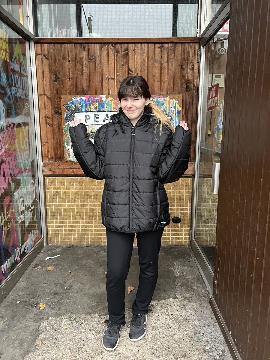 LivingRockHamON's tweet photo. Thank you @KiwanisEast for your continued support and your recent donation of winter coats. #HamOnt #hamontyouth https://t.co/ZHbgoC5aod