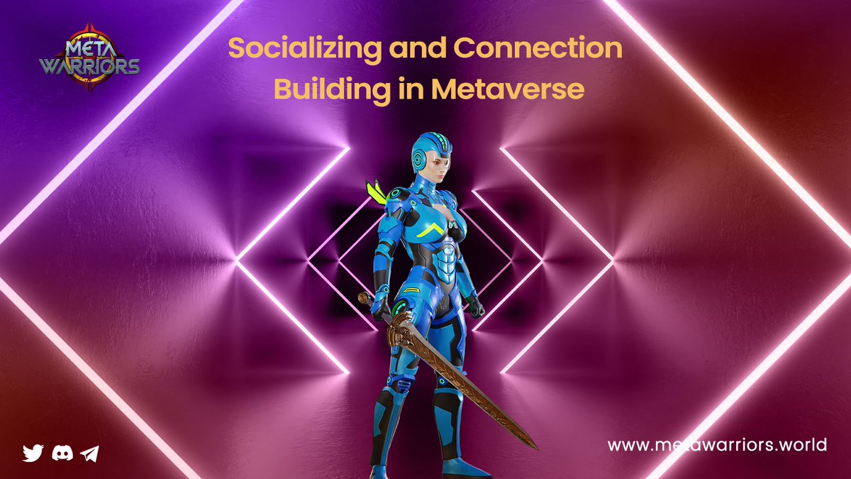 _metawarriors's tweet photo. MetaWarriors, the metaverse sensation, is a realm where #socializing is paramount.

Players #explore together, unraveling mysteries and confronting foes, fostering natural connections.

#metawarriors $MWS #blockchain #crypto #P2E #web3 #gamefi #token #metaverse #cryptocurrency https://t.co/gI5xBIOpGB