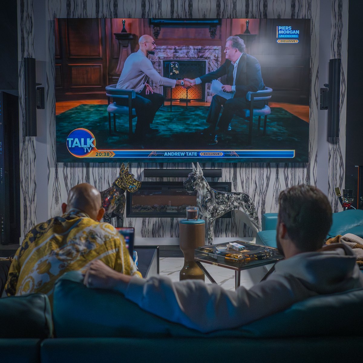 Cobratate's tweet image. Brothers until the end.