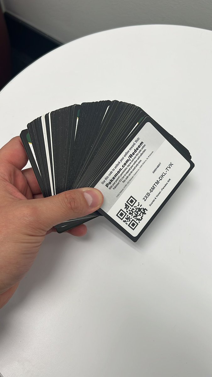 AceTrainerJC1's tweet photo. ⚡️ CODE CARD GIVEAWAY⚡️
✅ Like
♻️Retweet
🤝🏽 Tag A Friend
WINNER(S) - 11/28/23
#PokemonTCG #Pokemon #Giveaway #CodeCard #PokemonTCGLive https://t.co/k4ro6DqCjT