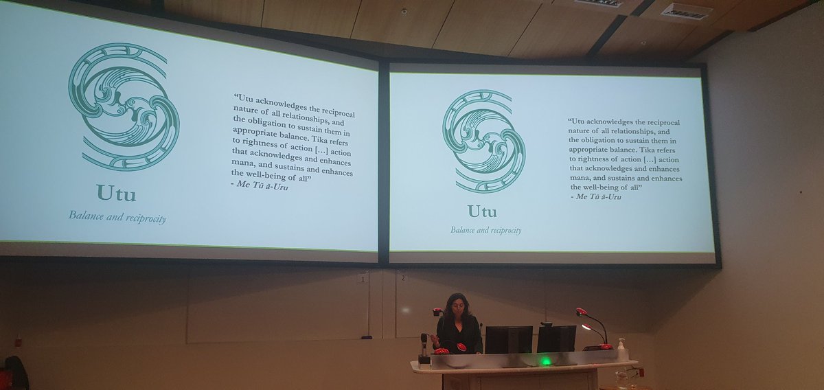 I think that was one of the most inspiring keynotes I've witnessed for @AnzcAorg here at #anzca2023. A take away for me is utu- what responsibility does ANZCA have after being invited here to Wellington under Ka mua, ka muri?