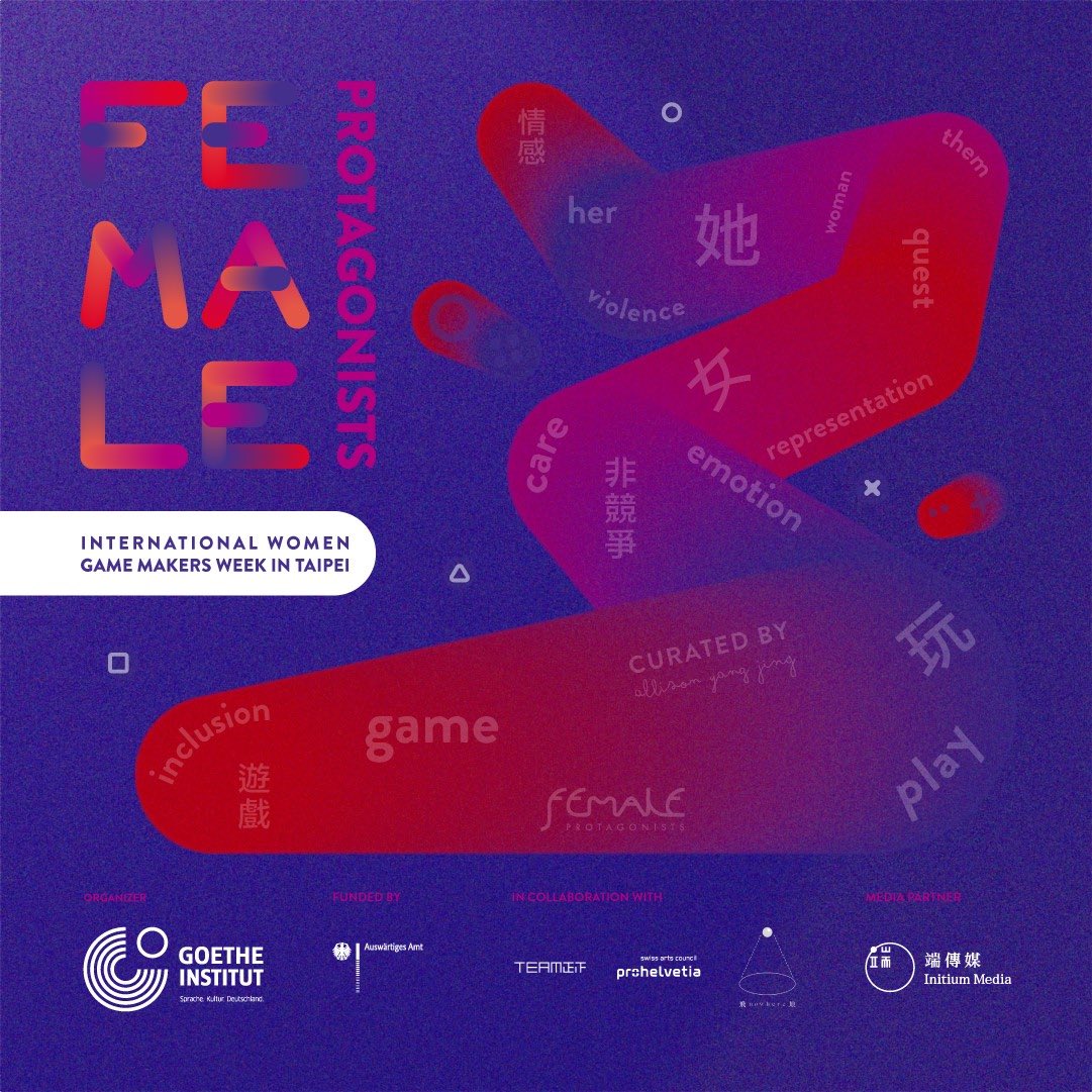 PlayOptillusion's tweet photo. Optillusion Games is going to FEMALE PROTAGONISTS in Taipei this weekend!
#femaleprotagonists #goetheinstitut #IndieGameDev #inidiegame https://t.co/ZvaqvXKqHX