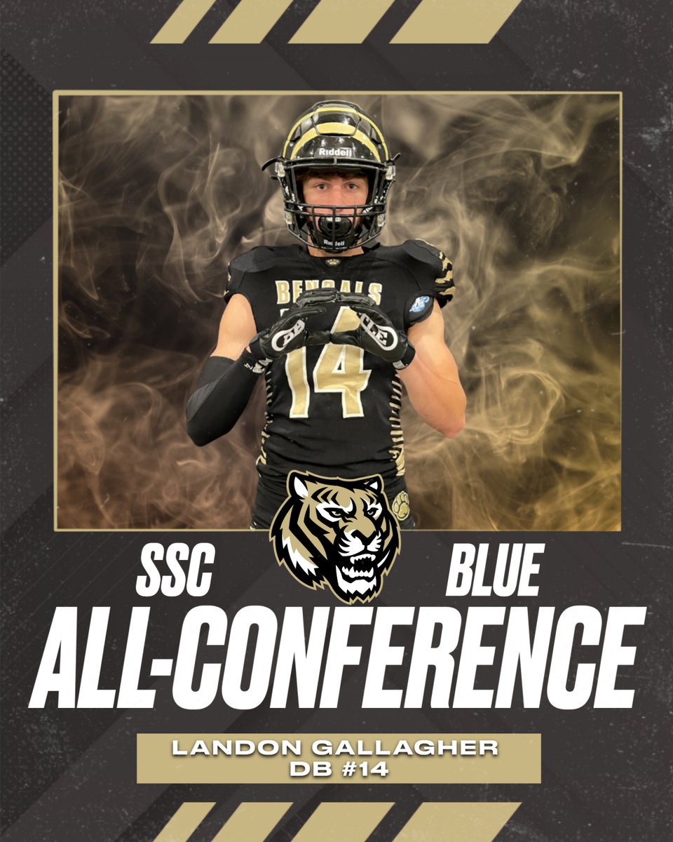 Congratulations Landon Gallagher on being selected SSC Blue All Conference Player!