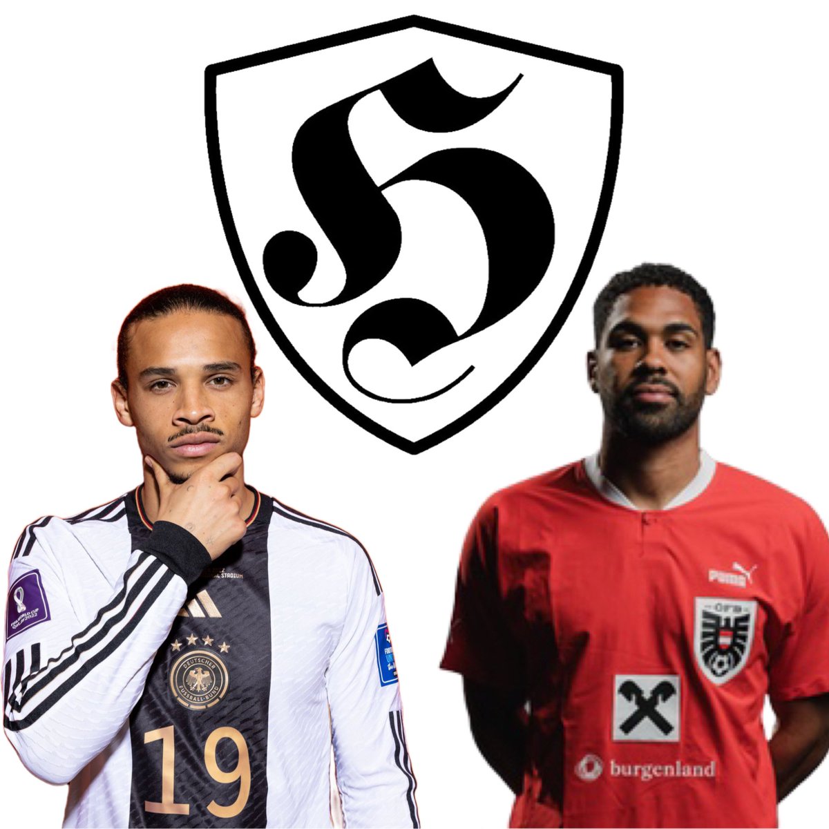 21.11.2023 Wien 🇦🇹 
spontaneous fight between 
Leroy Sané (DFB 🇩🇪) &amp; Phillipp Mwene (ÖFB 🇦🇹

1x1
3 Seconds, hard fight. 

Win: Leroy Sané