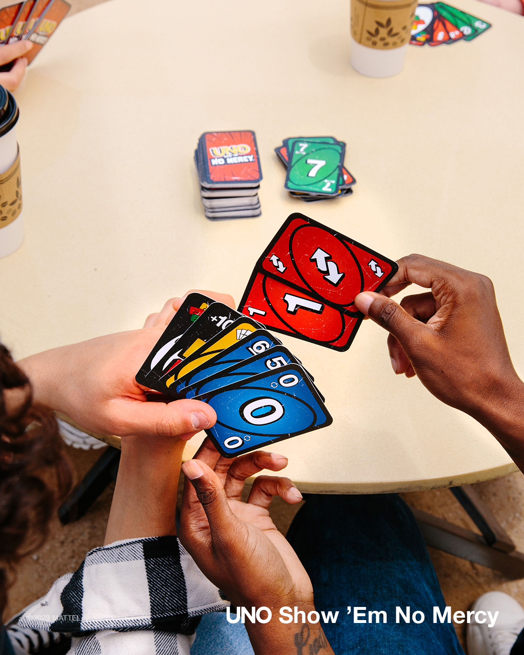 UNO on X: When you play a seven in a game of UNO Show 'Em No