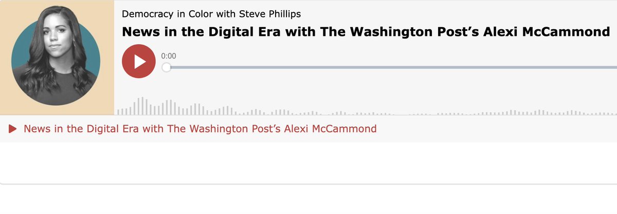 Check out our latest episode with
<a href="/alexi/">Alexi McCammond</a>, <a href="/PostOpinions/">Washington Post Opinions</a> editor!
podbean.com/ew/pb-g4dtm-14…