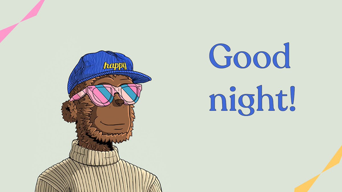 gn friends 💛

tomorrow we get even better! 🫡