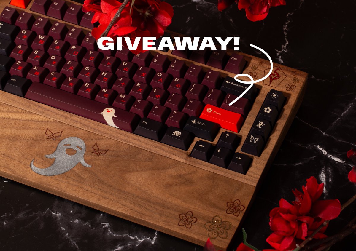 infinikeyxyz's tweet photo. Today, we’re celebrating the last days of Fall with 2 GIVEAWAYS! 1 set of IFK BooTao and 1 bespoke wooden wrist rest by Barrett Creative, to be chosen on Nov 24. 

To enter for a chance at the keycap set, just follow these steps -
1. Follow us and @woodkeyboards 
2. Like + Retweet

If you missed out on the IFK BooTao Keyset, we have just a handful left over at DOTEXE - https://t.co/9JuqxS7cwK

And for the wrist rest? Join us over at IG - https://t.co/Z4mYV7Bd7e