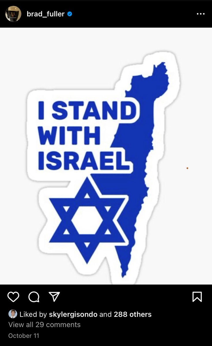 To recap:

- Melissa Barrera was fired from Scream 7 due to being pro-Palestine

- Susan Sarandon was dropped from her talent agency due to being pro-Palestine

- Skyler Gisondo, a Zionist, was just cast as Jimmy Olsen in Superman: Legacy