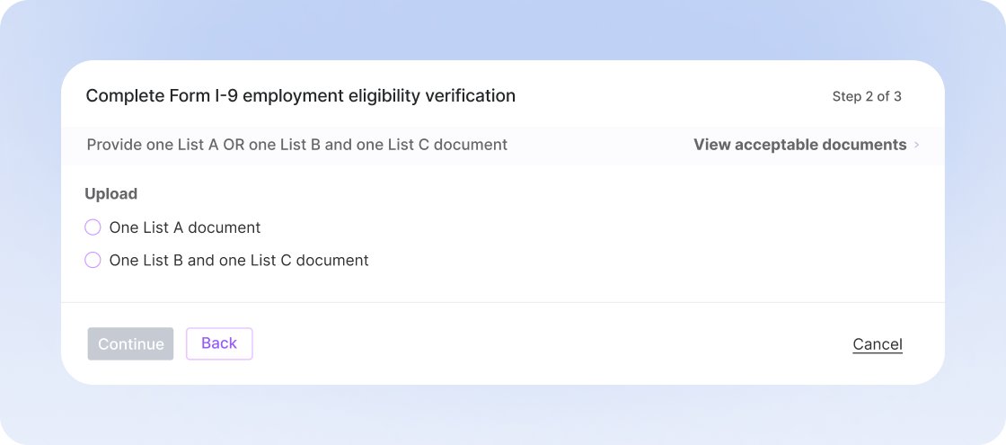 New feature: We updated our Form I-9 process. You can now upload acceptable documents, so you can easily complete the E-Verify process.

We also updated skipped payroll, including adding the ability to unskip items.

➡️ Learn more on our changelog: new.plane.com