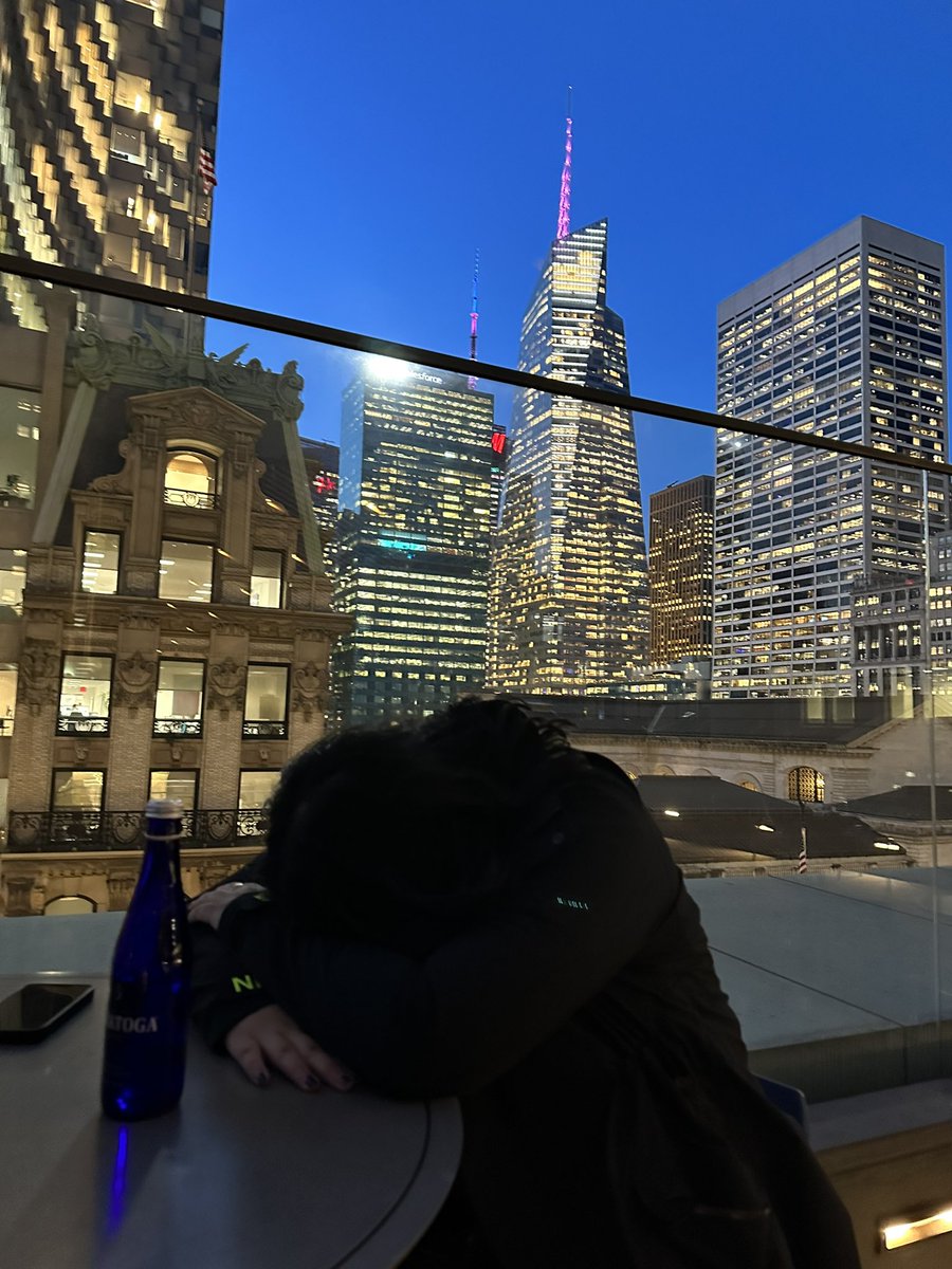 It was a bit overstimulating at times but had a good time at ny ❤️ thanks anyc for having us, I’m ready to go home now ✌️