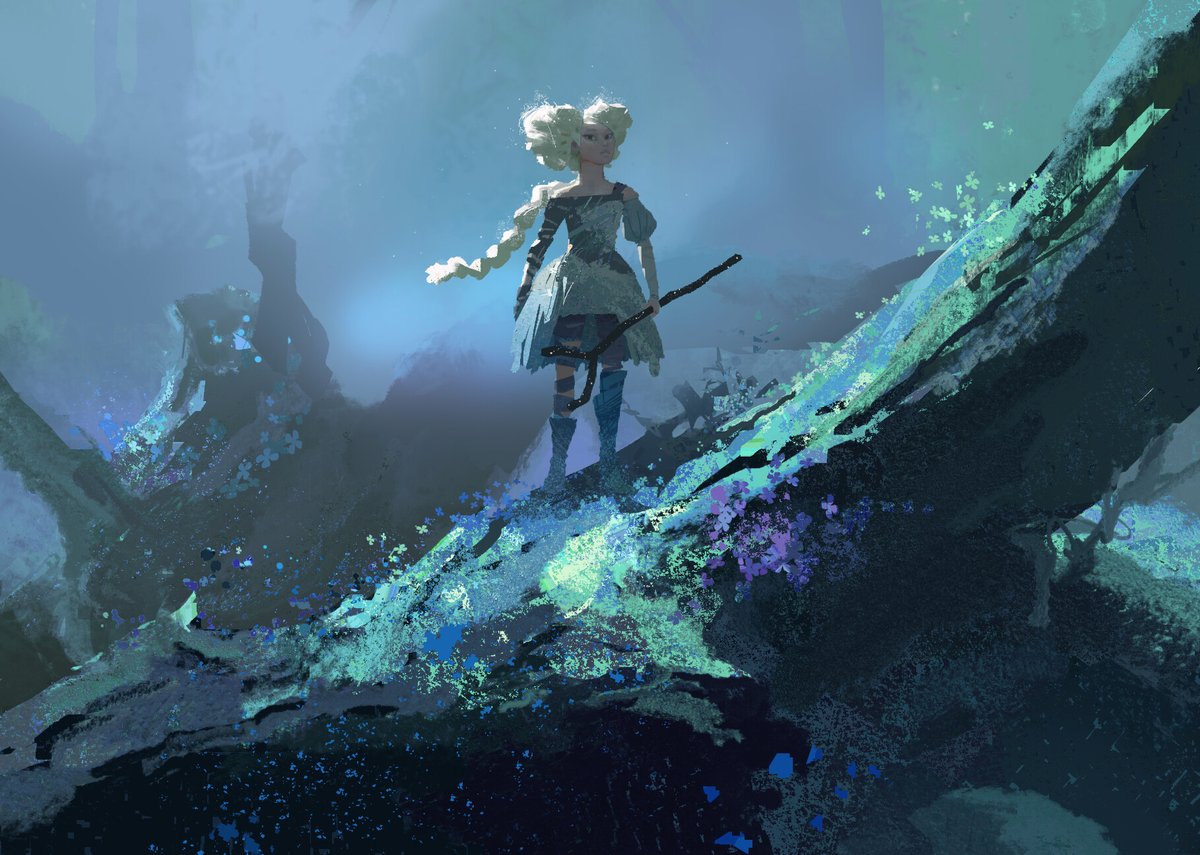 ZacDRetz's tweet image. QRT with your blue art