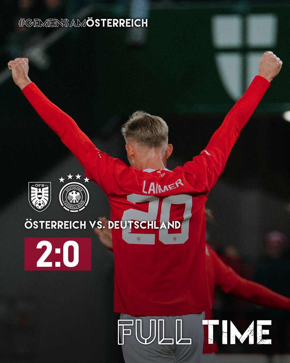 YES! VERDIENTER HEIMSIEG! 💪🏻🇦🇹 #GemeinsamÖSTERREICH #AUTGER