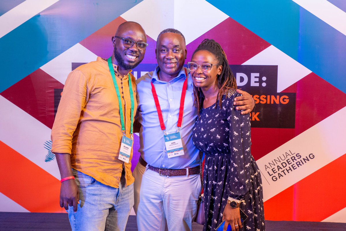I got to hang out with the @Rukwengye’s at the #ALG2023 both members of the @LeOAfricNetwork as #YELPFellows this is a good pic of don’t you agree @Nvannungi_?