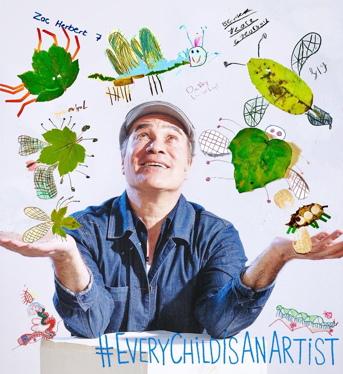yuvalzommer's tweet image. “Curiosity is the main energy...”

― Robert Rauschenberg

Leaf bugs by my talented readers!  
#EveryChildIsAnArtist #RecycleCreate #bigbookskidart #natureart #kidart #recyclecraftcreate #TheBigBookOfNatureArt  #kidsneednature