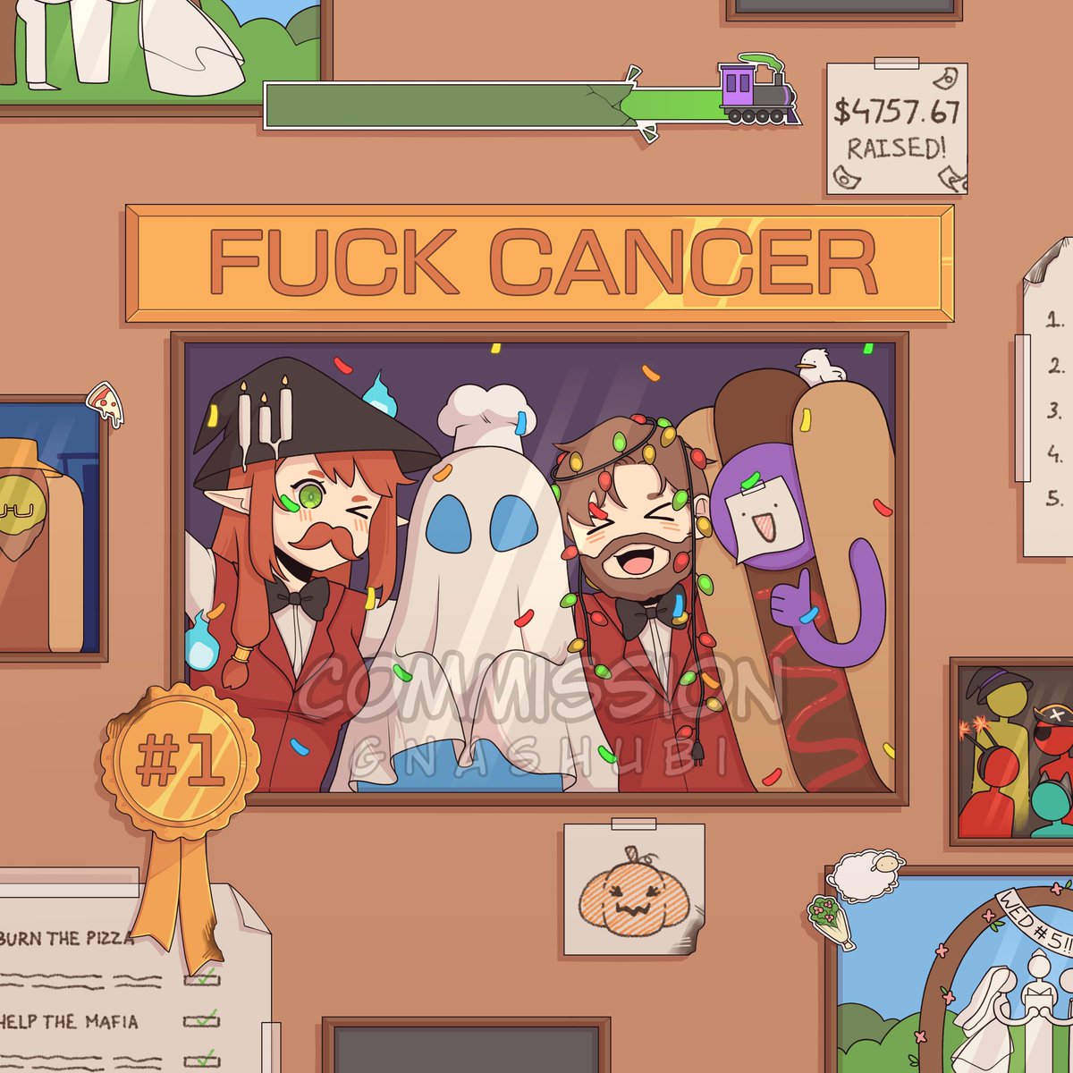 A commission based off a PlateUp charity stream for thee talented, amazing, sexy <a href="/Michelarx11/">Michelarx</a>! :D
Thank you so much for commissioning me <3