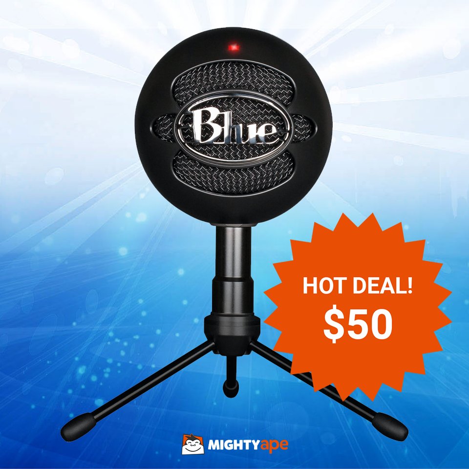 WHOA, check out this EPIC deal on the Blue Microphones Snowball iCE - less than half price! mghty.pe/46pioHY
