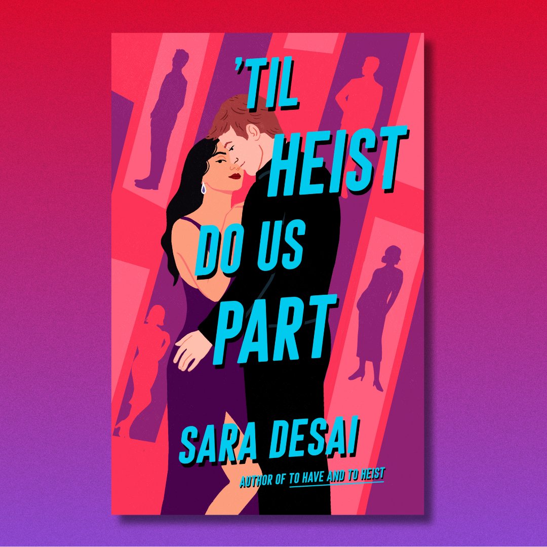 COVER REVEAL!! It's hereee!! Check out the cover for ’TIL HEIST DO US PART. Art by <a href="/lilaselle/">⋆</a> for <a href="/BerkleyRomance/">berkleyromance</a>. 
Diamonds, billionaires, Mafia bosses, and student loans—it’s all in a day’s work for Simi &amp; her ragtag heist crew. Coming 8.20.24. PREORDER: bit.ly/46qgoir