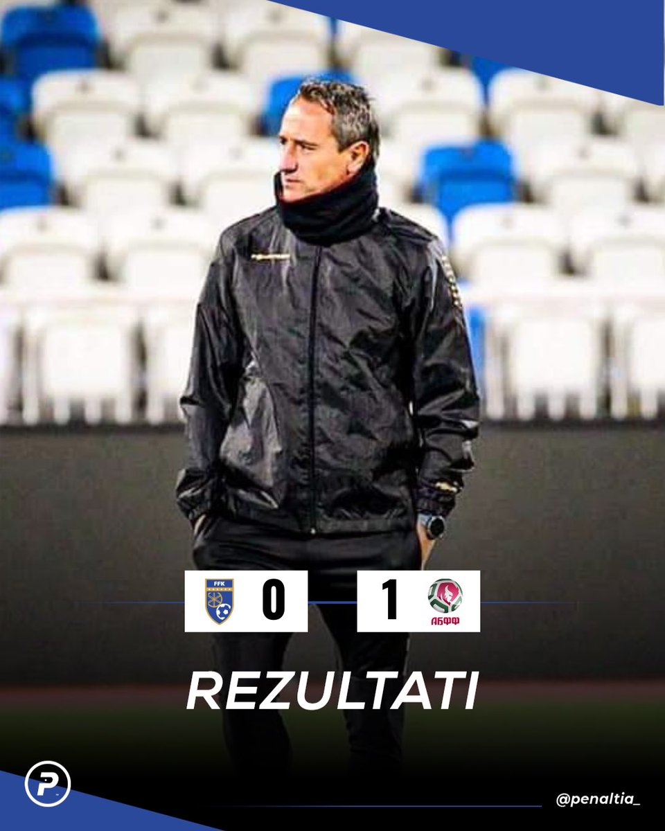 penaltia_'s tweet photo. Pësojmë humbje nga Bjellorusia në “Fadil Vokrri”! 🤝🏼 https://t.co/L8yE6vWRlr