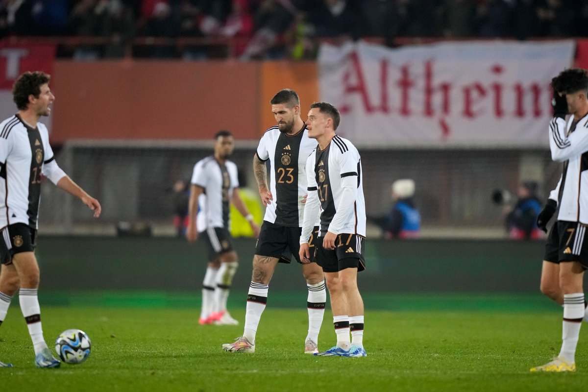 dw_sports's tweet photo. Two friendlies, two defeats.

Germany's international break 🫤 https://t.co/4fNeh7gi1m