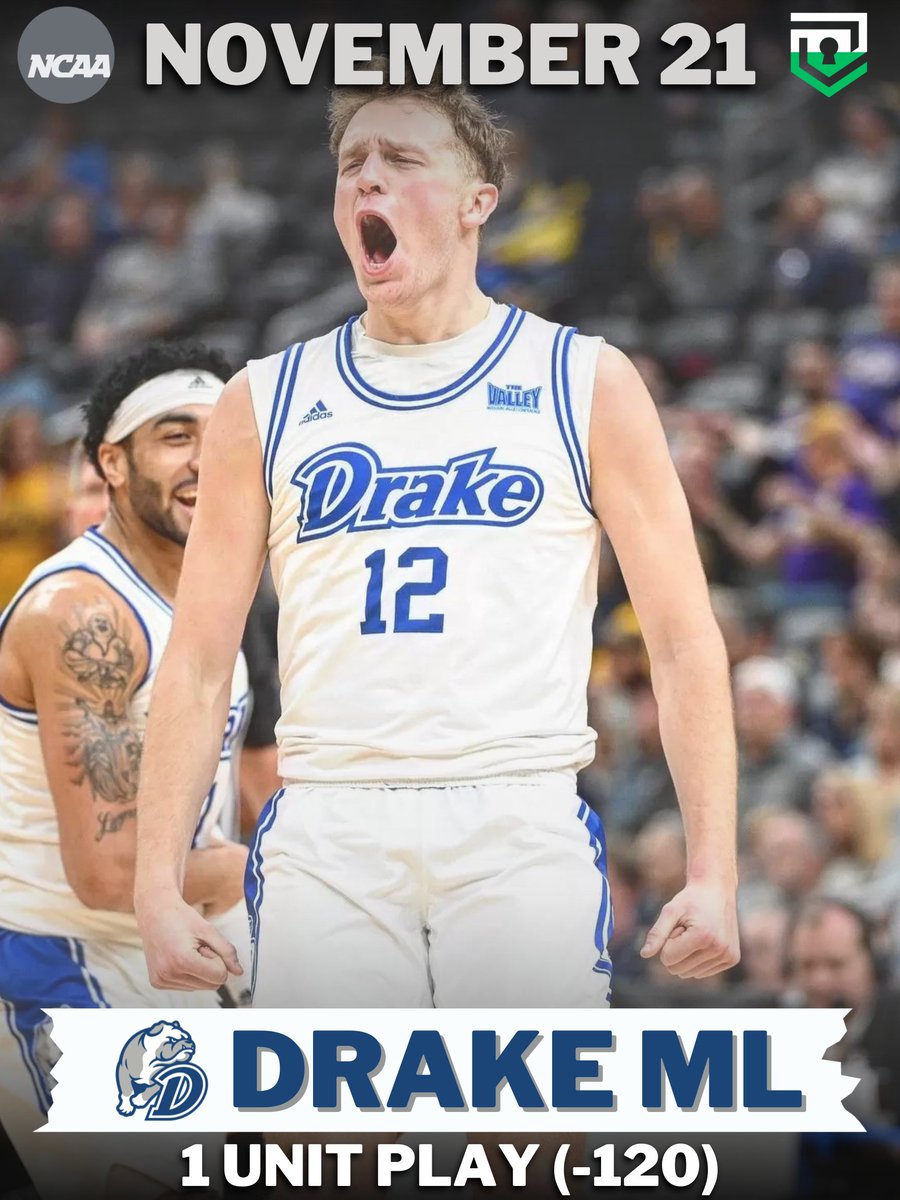 TaileredPicks's tweet image. CBB PLAY 🏀

Drake ML 🎯

1 UNIT PLAY from @loganrises

❤️🔁 = TAILING