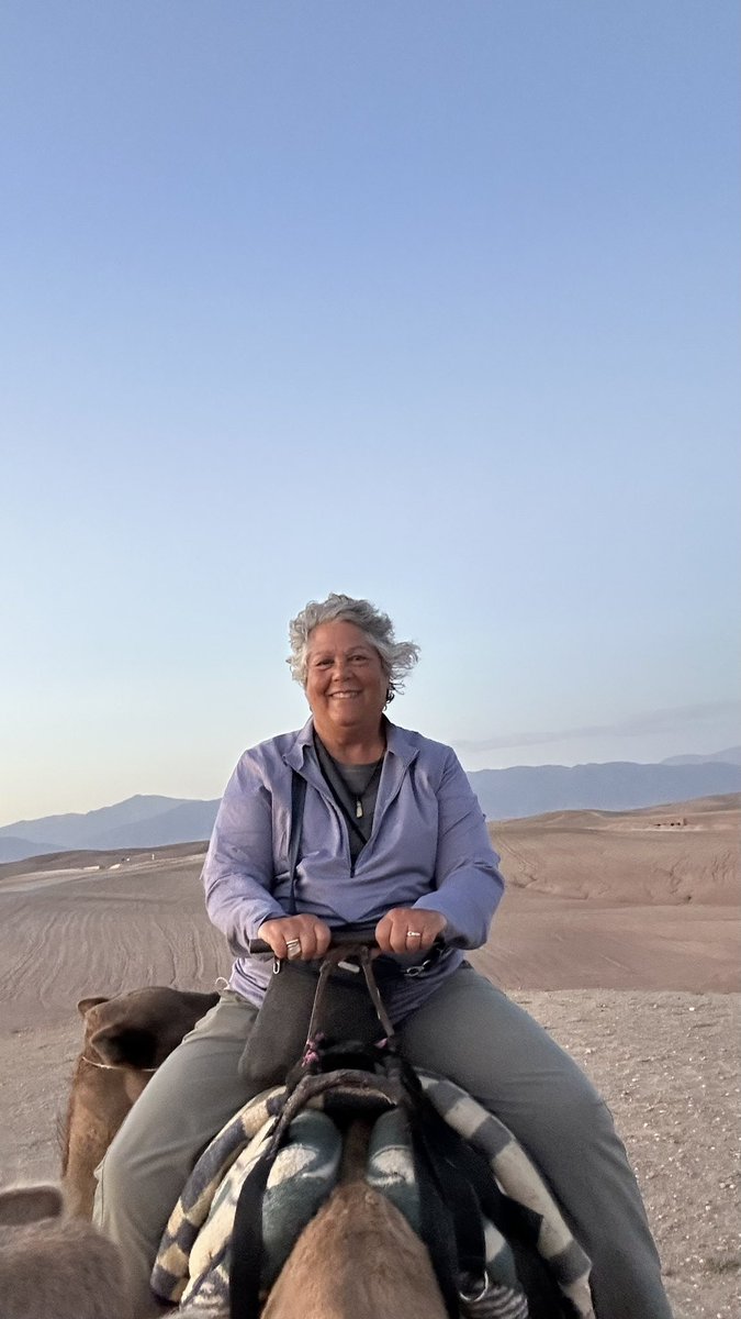 This is what 54 years with Type 1 Diabetes looks like. Riding a camel in Morocco.
#Type1Diabetes #T1D 
#Insulinforall #typeone
#insulin #DiabetesAwareness 
#Diabetes #warrior