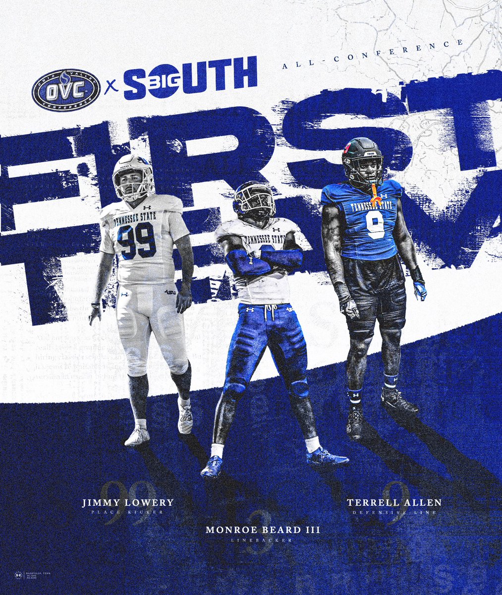 TSUTigersFB's tweet photo. 𝐅𝐢𝐫𝐬𝐭 𝐓𝐞𝐚𝐦 𝐀𝐥𝐥-𝐂𝐨𝐧𝐟𝐞𝐫𝐞𝐧𝐜𝐞

🔹 𝙅𝙖𝙢𝙚𝙨 𝙇𝙤𝙬𝙚𝙧𝙮 - PK
🔹 𝙈𝙤𝙣𝙧𝙤𝙚 𝘽𝙚𝙖𝙧𝙙 𝙄𝙄𝙄 - LB
🔹 𝙏𝙚𝙧𝙧𝙚𝙡𝙡 𝘼𝙡𝙡𝙚𝙣 - DL

#RoarCity x #GUTS https://t.co/zFc0kHFwJP