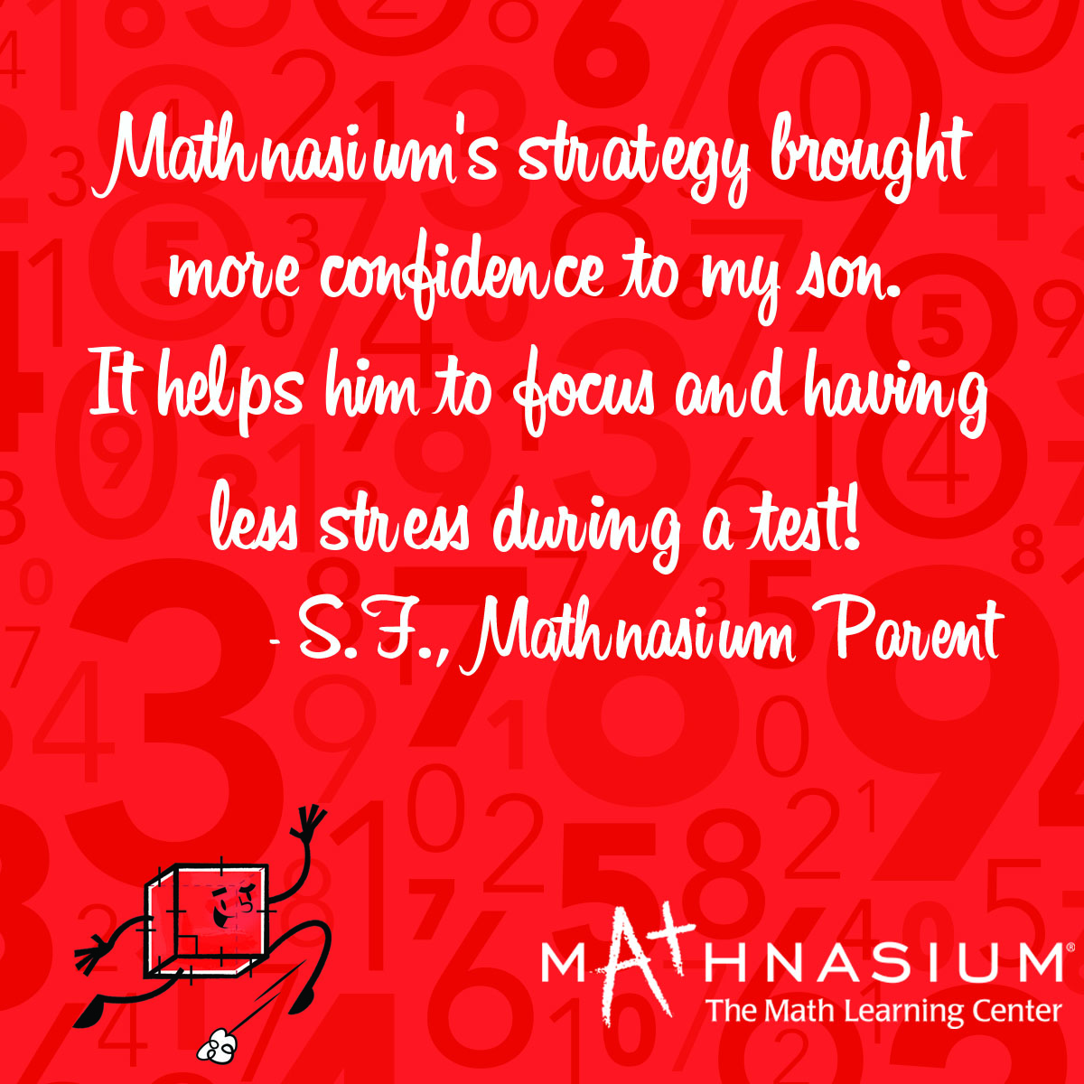 MathnasiumGN's tweet image. On #TestimonialTuesday let&apos;s hear from a parent who attests to Mathnasium being able to make math class easier for your child. Our homework help/test prep helps make an immediate impact. Our proprietary curriculum helps them get ahead. For grades K-12! 516-482-6284 for more info!