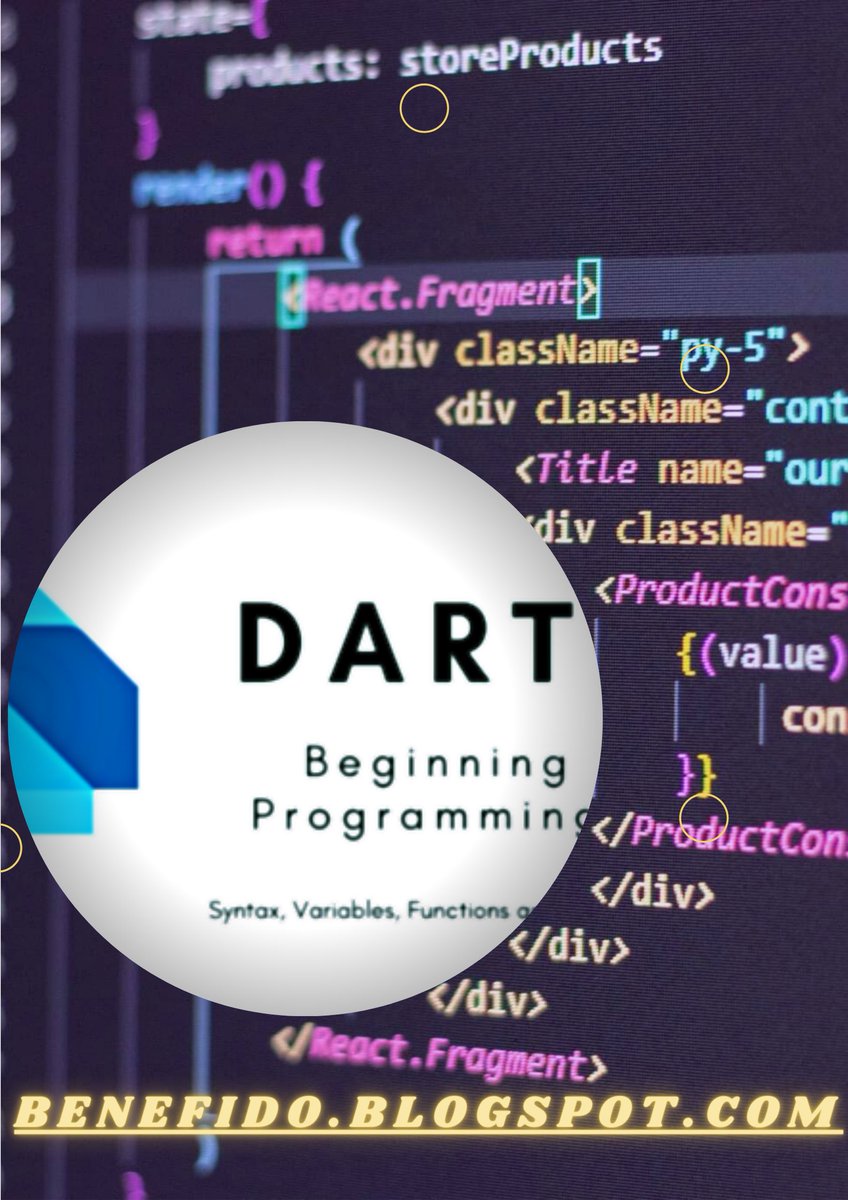Benefido's tweet photo. Dart Language..The Full Course For Free !!! #Yes Siiir  https://t.co/jw8DVrK408 🔥🔥🤙💯💯🤙🤙
 #dartprogramming #dartprogramminglanguage #dartprogrammingcourse #developer #developers #developerlife #developperweb #mysql #mysqldatabase #pythonprogramming #pythonlearning https://t.co/EsrVnePAyW