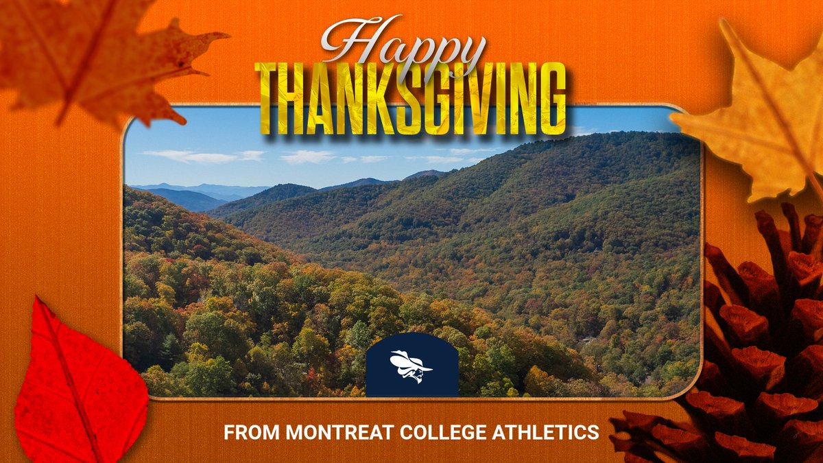 🦃 HAPPY THANKSGIVING 🦃

We give thanks to the Lord for all our amazing students, staff, alumni and fans! From all of us with Montreat College Athletics, have a happy Thanksgiving! #CavClan #HappyThanksgiving