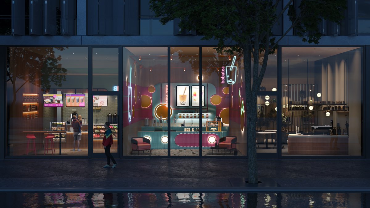 parallax_w's tweet image. wParallax Retail Pack 3 - Eatery