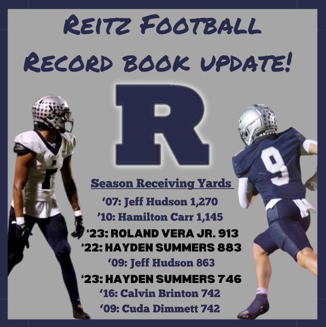 Reitz Football tweet media