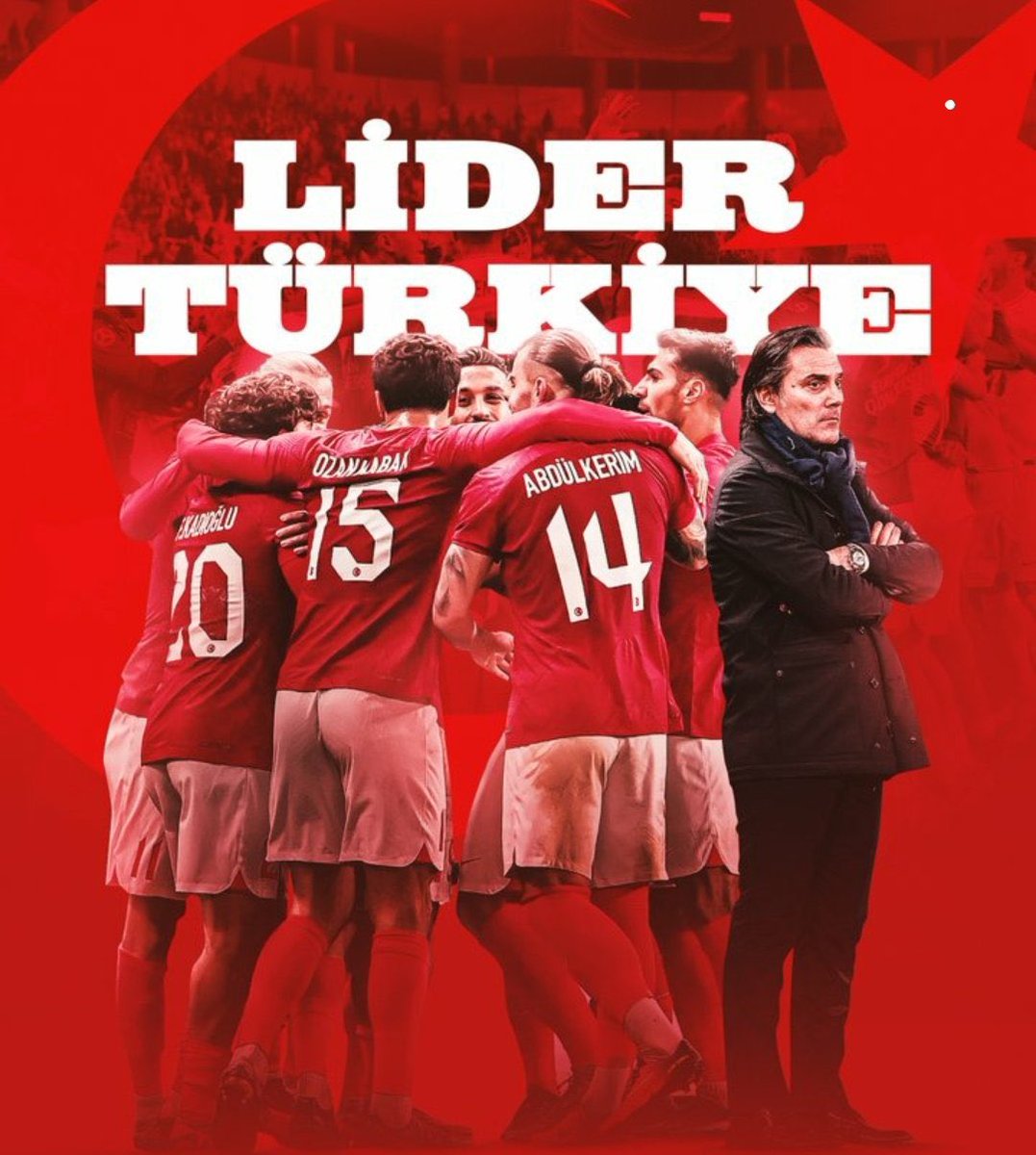 Lider geldik lider olarak gidiyoruz. Millilerimiz tarih yazdı! 

EURO 2024'e Almanya'ya lider gidiyoruz
Galler 1- 1 Türkiye 🇹🇷

Galler - Türkiye  

Tebrikler #BizimCocuklar 
 #WALvTUR