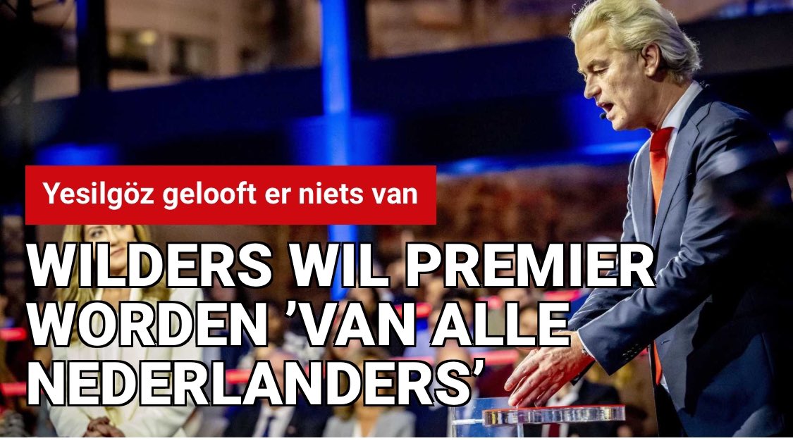 Geert Wilders tweet media