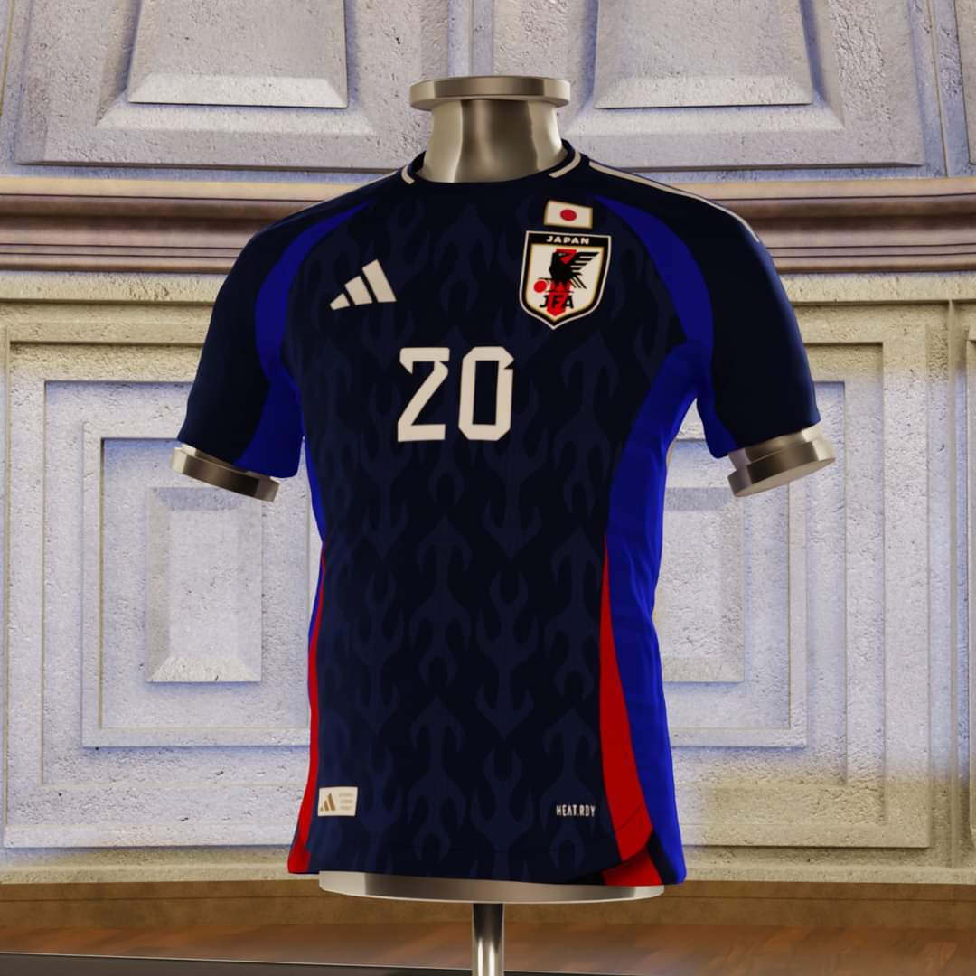 japaofcbr's tweet photo. NOVO MANTO?

Vazaram imagens do que pode ser o novo uniforme do Japão para 2024/2025. 

Segundo o Footy Headlines, site especializado em camisas de futebol, o novo uniforme da seleção japonesa deve ser lançado em março do próximo ano. https://t.co/DbNvbCLTH8