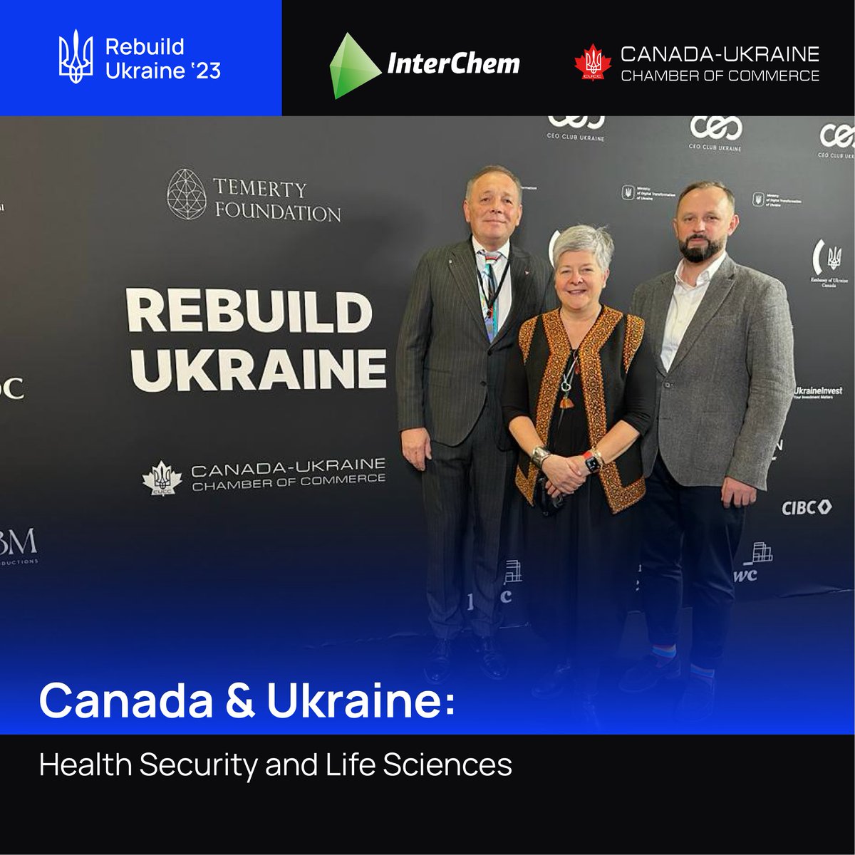 interchemua's tweet photo. #RebuildUkraineTeamCanada
#RebuildUkraine2023 https://t.co/orxWqUjFQv