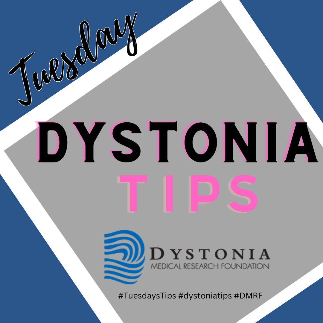 ✨ Dystonia Tip✨ Keep your sense of humor. Laughter can be a powerful tool in coping with difficult situations. Find joy in everyday moments and embrace the lighter side of life. #TuesdayTip #DystoniaTip #Dystonia #DMRF