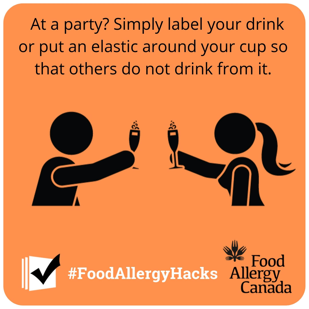 FoodAllergyCAN's tweet photo. Keep this #FoodAllergyHack for the holiday season! What's your holiday hack with #FoodAllergy? Let us know in the comments below!
#AllergyAware #FoodAllergyCanada #Holiday https://t.co/ddajQ3qVmD