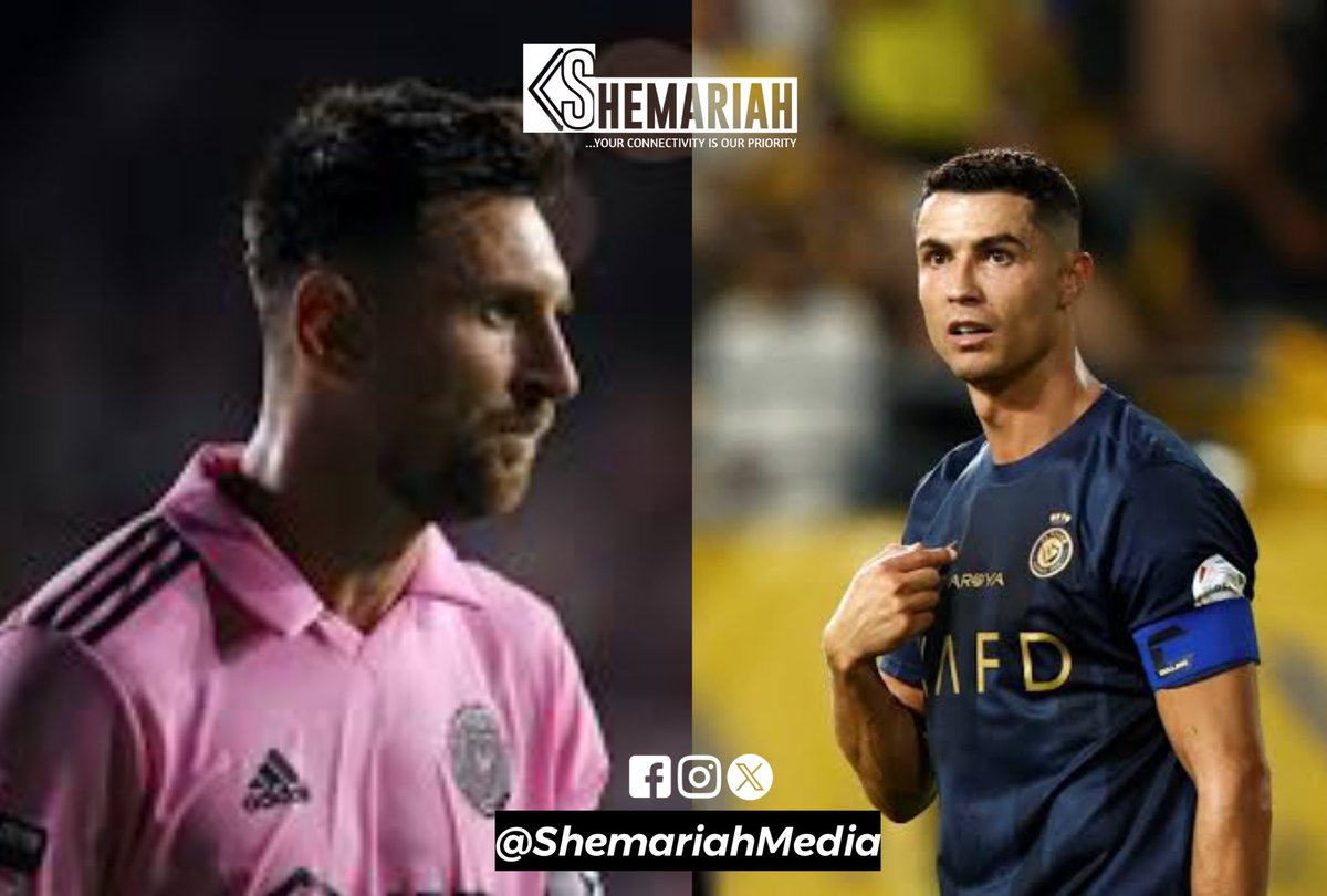ShemariahMedia's tweet photo. Lionel Messi and Cristiano Ronaldo will face each other in February 2024 in a match called ‘The Last Dance’. #ShemariahUpdates #shemariahmedia #ShemariahNews https://t.co/9EatUumX1U