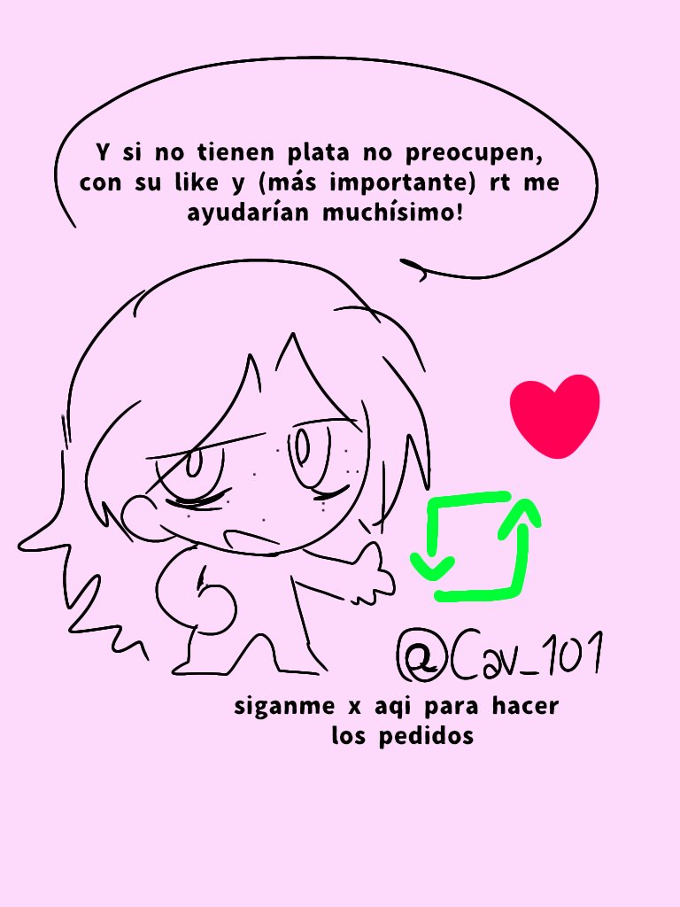 Nanii__h's tweet photo. 🌟Comisiones🌟

Si tienen alguna duda o quieren pedir una comisión, está mi cuenta @Cav_101 donde los dm están abiertos / If you have any questions or want to request a commission, there is my account @Cav_101 where the DMs are open

#opencommissions #comisionesabiertas #drawing https://t.co/XQ2VO9vabx