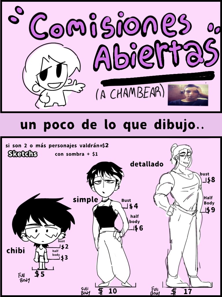 Nanii__h's tweet photo. 🌟Comisiones🌟

Si tienen alguna duda o quieren pedir una comisión, está mi cuenta @Cav_101 donde los dm están abiertos / If you have any questions or want to request a commission, there is my account @Cav_101 where the DMs are open

#opencommissions #comisionesabiertas #drawing https://t.co/XQ2VO9vabx