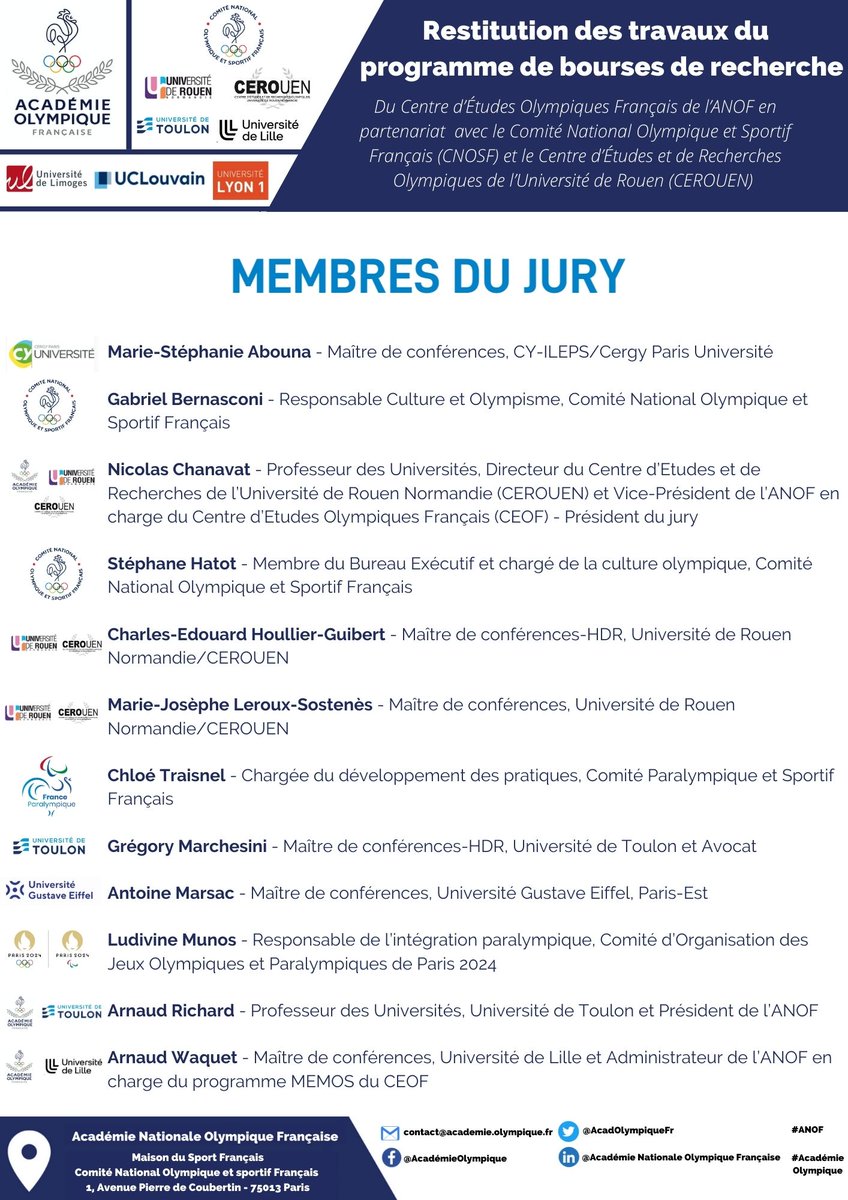 Académie Nationale Olympique Française tweet media