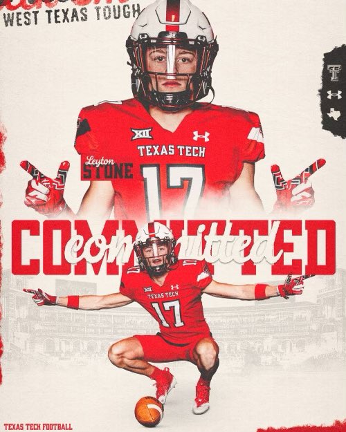 Leyton Stone (@leyton_stone17) on Twitter photo 100% COMMITTED!!!🌵<a href="/JoeyMcGuireTTU/">Joey McGuire 🌵</a> <a href="/COACHJUICE_/">Justin Johnson</a> <a href="/jkbtjc_53/">James Blanchard 🌵</a> <a href="/gunsupnation/">Scarlet & Black Nation</a> <a href="/TexasTechFB/">Texas Tech Football</a> <a href="/ZKittley/">Zach Kittley</a> @TTUKirkBryant @TTUCoachBook <a href="/BnanceTTU/">🥷 Brian Nance 🌵</a> 100% COMMITTED!!!🌵<a href="/JoeyMcGuireTTU/">Joey McGuire 🌵</a> <a href="/COACHJUICE_/">Justin Johnson</a> <a href="/jkbtjc_53/">James Blanchard 🌵</a> <a href="/gunsupnation/">Scarlet & Black Nation</a> <a href="/TexasTechFB/">Texas Tech Football</a> <a href="/ZKittley/">Zach Kittley</a> @TTUKirkBryant @TTUCoachBook <a href="/BnanceTTU/">🥷 Brian Nance 🌵</a>