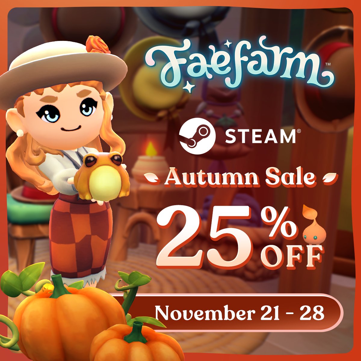 Fae Farm no Steam