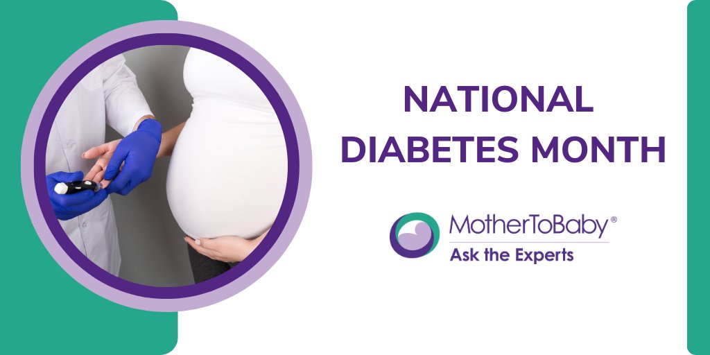 MotherToBaby's tweet photo. Have #diabetes and thinking of getting #pregnant? Talk to your doctor and check out our fact sheet for answers to FAQ’s: https://t.co/PUpxodQwnD
#EverydayReality #MotherToBaby #AskTheExperts https://t.co/7ruxTlFckx